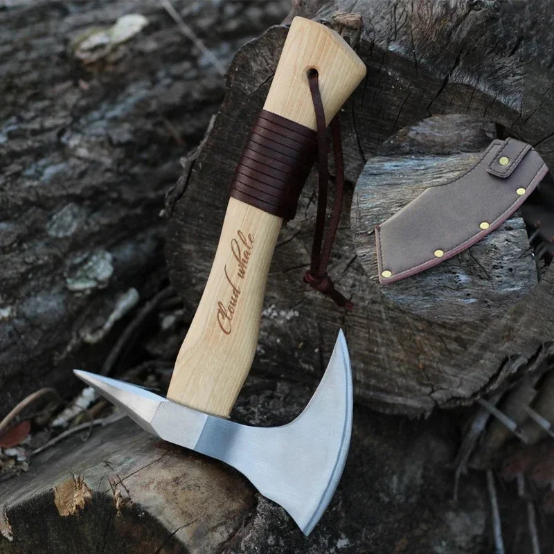 Multifunctional Eagle Nail Axe Forged Outdoor Hatchet Chopping Wood Bone-breaking and Ice-breaking Household Portable Small Axe