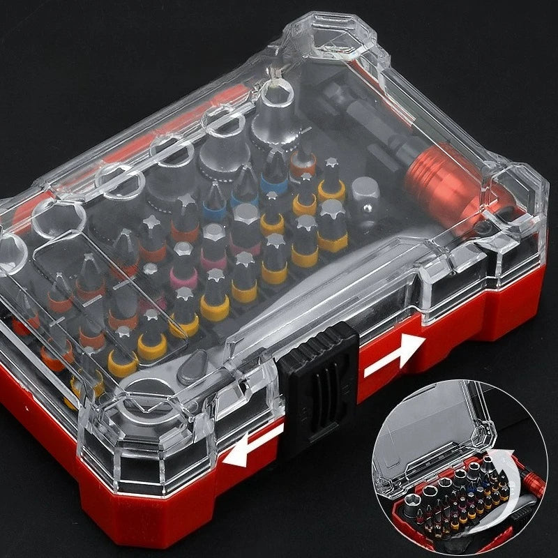 38 Piece Set Of Precision Screwdriver Socket Magic Box Screwdriver Multifunctional Industrial Grade Ratchet Wrench