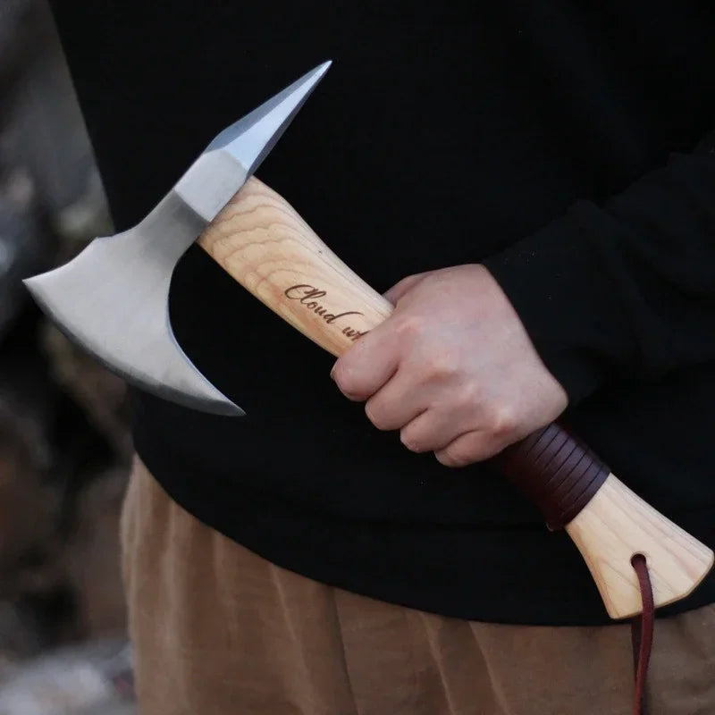 Multifunctional Eagle Nail Axe Forged Outdoor Hatchet Chopping Wood Bone-breaking and Ice-breaking Household Portable Small Axe